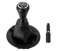 PTGZGFNPAM Gear Shift Knob Manual for Berlingo II for Peugeot for Partner 2008 2009 2010 2011 2012 2013 2014 2015 2016 2017 2018 Gear Shift Knob Dust Cover(5 Speed a)