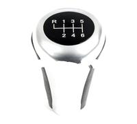 PTGZGFNPAM Gear Shift Knob Manual for BMW 1 3 5 6 Series E30 E32 E34 E36 E38 E39 E46 E53 E60 E63 E83 E84 E90 E91 Car Speed Leather Gear Stick Shift Knob(3 6 Speed)