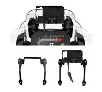 PTGZGFNPAM Motorcycle Phone Holder For B&MW For F850GS For Adventure 2018 2019 Motorcycle Bracket Mount Smartphone GPS Holder Navigation Clip Handlebar(12MM 22MM Bracket)