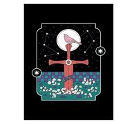 PTHEN Wall Art Canvas Prints Modern Simple Wall Art No Frame Picture Mythological Stories Mural, Canvas Print Poster, Home Decor(I,50x70cm)