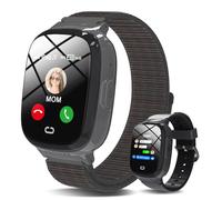 PTHTECHUS 4G Smart Watch for Kids - Kids Smartwatch Phone GPS Tracker, Call, Voice & Video Chat, Alarm, Camera, SOS, Touch Screen WiFi Music Wrist Watch for 4-12 Boys