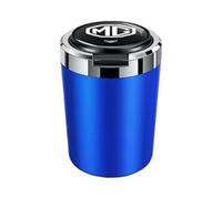 PTHUT 1 Pcs Car Ashtray for MG Gloster GT HS, Easy Clean Up Proof Smokeless Portable Ashtrays Cigarettes Ashtray Smell Proof Ashtray Long,Blue