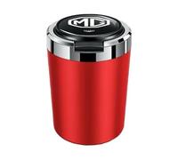 PTHUT 1 Pcs Car Ashtray for MG MGS5 EV Mulan, Easy Clean Up Proof Smokeless Portable Ashtrays Cigarettes Ashtray Smell Proof Ashtray Long,Red