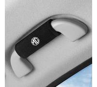 PTHUT 4PCS Car Door Handle Inner Roof Handrail Protector Covers Pull Armrest Gloves for MG Astor ES5,Black