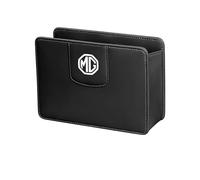 PTHUT Car Trash Bin Can Foldable Hanging Storage Box Case Interior Auto Accessories For MG Windsor EV,Black