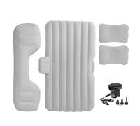 PTHUT Inflatable Car Air Mattress with Air Pump,Portable Car Travel Camping Sleeping Air Mattress,for Renault Zoe 2019-2024,Grey