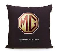 PTHUT Portable Car Pillow for MG Astor ES5, Car Lumbar Support Pillow,Comfort,Soft Car Headrest Pillow,Multifunctional Car Logo Travel Pillow,Yellow