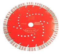 PTI 230mm Diamond Disc, Saw Blade Segmented Professional Cutting Discs for Angle Grinder Tile -Fast, Clean Cut on Porcelain, Granite, Marble, Concrete, Tiles, Stones, Bricks oscillating 9inch