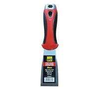 PTI 38mm Stiff Blade Paint Scraper Softgrip Handle Wallpaper Stripper Filler, DIY Decorating Paint Removal Scraper Tool Set