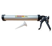 PTI Sausage Foil Applicator Gun 15" 400 to 600ml Foil Packs & 380ml Plastic Cartridge Compatible, Silicone Gun applicator caulking Gun