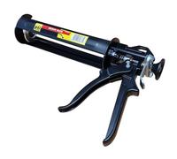 PTI Sealant Gun, Heavy Duty Applicator Seal Suitable for High Viscosity Products, Resin Adhesive, Skeleton Professional 380ml and 410ml, 215mm Barrell