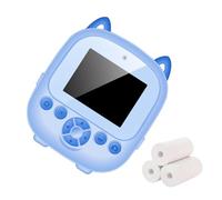 PTILSERY Children Print Camera Digital Photo Camera Thermal Printer for Boy Girls Toddler Kid Selfie Digital Camera