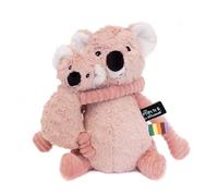 Ptipotos by Deglingos Koala Mum & Baby Pink Plush Toy