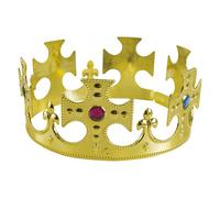 P'tit Clown 17160 King Crown Gold and Coloured Stones