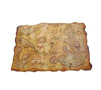 P'TIT CLOWN 20019 Pirate map - 29 x 45 cm - plastic - multi-coloured