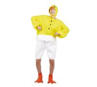 P'tit Clown 89830 Chick Adult Costume - One Size - Yellow