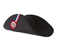 P'tit Clown - 92571 - Napoleon Imitation Wool Hat Adult - One Size - Black