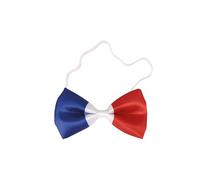 P'tit Clown re62532, Bow Tie Supporter France Blue White Red, Blue/White/Red, One size