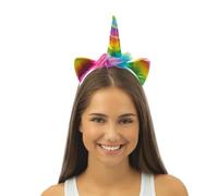 P'tit Clown - Unicorn Headband - Perfect to Complete Your Costume (Multicoloured)
