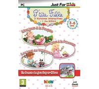 P'tite Fille - Lilou joue à la Poupée + Rose joue à la Princesse + Super-Héros