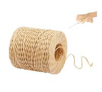 PTJJXA 150m Florist Wire 2mm, Paper Covered, Binding Wire for Floristry, Craft Wire for Crochet Flower Basket Bouquets Wrapping Christmas Wreath, Beige