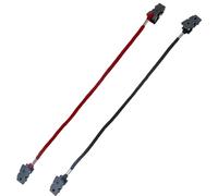 PTJJXA 2 Pcs Hat Windy Clips, 30cm Cap Retainer Clip Apparel Keeper, Fishing Hat Wind Lanyard Cord, Hat Strap Clips for Boating Climbing Hunting Hiking Sailing Golfing, Black and Red (A)