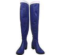 PTKaish Cosplay Boots Boot Shoes Shoe compatible with FAIRY TAIL Erza Scarlet