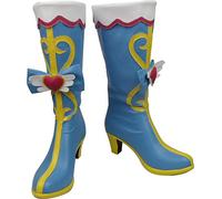 PTKaish Cosplay Boots Boot Shoes Shoe compatible with Pripara Shiratama Mikan