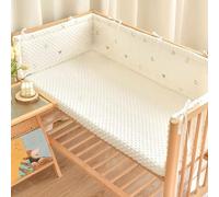 PTKG Airwrap Cot Bumper Cot Bumper Breathable Cot Bumpers for Cot Bed Crib Rail Cover Baby Crib Bumper Mesh Cot Bumpers 2 Sided Cot Mesh Bumpers,A04,240cm