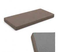 PTKG Bench Cushion Linen Effect Bench Seat Cushions Indoor