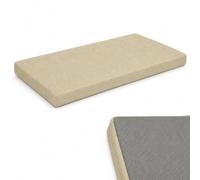 PTKG Bench Cushion Linen Effect Bench Seat Cushions Indoor