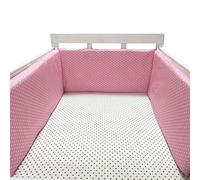 PTKG Breathable Cot Bumper Breathable Crib Bumper Cot Liner Cot Bumpers for Cot Bed Padded Baby Cot Bumpers Cotbed Bumper Airwrap Cot Bumper,A05,300cm×30cm