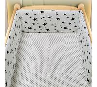 PTKG Breathable Crib Bumper Airwrap Cot Bumper Baby Cot Bumpers Safer Cot Liner Breathable Mesh Cot Liner Cot Bumpers for Cot Bed Cot Mesh Bumpers,A21,300cm×30cm