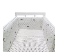 PTKG Breathable Mesh Cot Liner Breathable Crib Bumper Cot Liner Airwrap Cot Bumper Cot Mesh Bumpers Baby Cot Bumpers Safer Cot Liner Baby Cot Bumpers Padded,A13,150cm×30cm