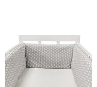 PTKG Breathable Mesh Cot Liner Breathable Crib Bumper Cot Liner Airwrap Cot Bumper Cot Mesh Bumpers Baby Cot Bumpers Safer Cot Liner Baby Cot Bumpers Padded,A32,180cm×30cm