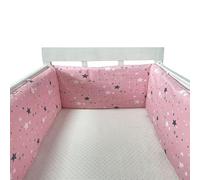 PTKG Breathable Mesh Cot Liner Breathable Crib Bumper Cot Liner Airwrap Cot Bumper Cot Mesh Bumpers Baby Cot Bumpers Safer Cot Liner Baby Cot Bumpers Padded,A24,180cm×30cm