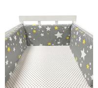 PTKG Breathable Mesh Cot Liner Breathable Crib Bumper Cot Liner Airwrap Cot Bumper Cot Mesh Bumpers Baby Cot Bumpers Safer Cot Liner Baby Cot Bumpers Padded,A20,180cm×30cm