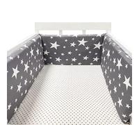 PTKG Cot Bumpers For Cot Bed Breathable Cot Bumper Crib Bumper Cot Bed Bumper Sets Cot Protector Bumper All Round Breathable Crib Bumper Cot Liner Airwrap Cot Bumper,A16,200cm×30cm