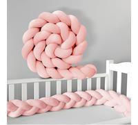 PTKG Handmade Soft Knot Braided Knotted Cushion Knot Cushion 100% Cotton Bed Set All Round Braided Protector for Room Decor Plush Pillow for Home Decoration,H15,300CM