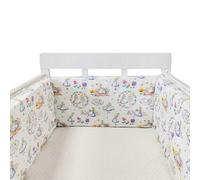 PTKG Liner Cot Cot Safer Cot Liner Baby Cot Padded Cot Liner Headboard Padded Side Protectors Crib Rail Cover Baby Crib Bed Liner Cot Universal Bedside Rail Fit,04,150 * 30CM