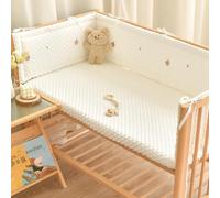 PTKG Liner Cot Safer Cot Liner Baby Cot Padded Cot Liner Headboard Padded Side Protectors Baby Bed Guard Bed Side Rails for Children Toddler Bed Rail Bed Rail for Baby,5,180 * 28cm