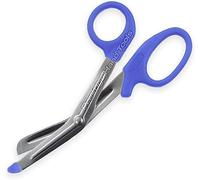 PTL® Tuff Cut Scissors Utility Bandage Nursing Household Scissors 16 cm (Blue)