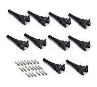 PTNHZ RACING 10PCS EV1 Fuel Injector Connectors for Many Cars EV1 Injector Plug