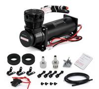 PTNHZ Universal 1/4 NPT DC 12V 480c 200 PSI Control Air Bag Suspension Compressor/Pump Ride Kit for Auto/Motorcycle