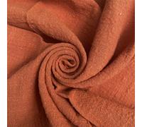 PTNKUIIY Cloth Napkins, Pack of 4, Linen Blend, Brown Red, Perfect for Parties, Home, Cafés, Restaurants and Hotels - 42 x 42 cm