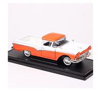 PTPTPTPT Model 1 18 Diecast Vehicle For Ford Ranchero 1957 Simulation Alloy Pickup Car Model Collectible Souvenir ornament
