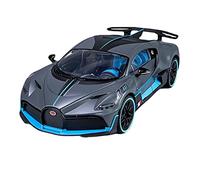 PTPTPTPT Model 1 18 For Bugatti Divo Supercar Alloy Toy Diecast Model Car Collection Sound And Light Gifts Red (B)
