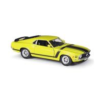 PTPTPTPT Model 1 24 For 1970 Ford Mustang BOSS 302 Simulation Alloy Die-cast Craft Car Model Toy Collection Replica (1)