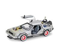 PTPTPTPT Model 1 24 For DMC Top Gun Back To The Future Time Machine Simulated Alloy Car Model (3)