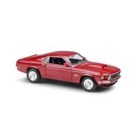 PTPTPTPT Model 1 24 For Ford Mustang 1969 Boss429 Simulation Alloy Car Finished Model (1)